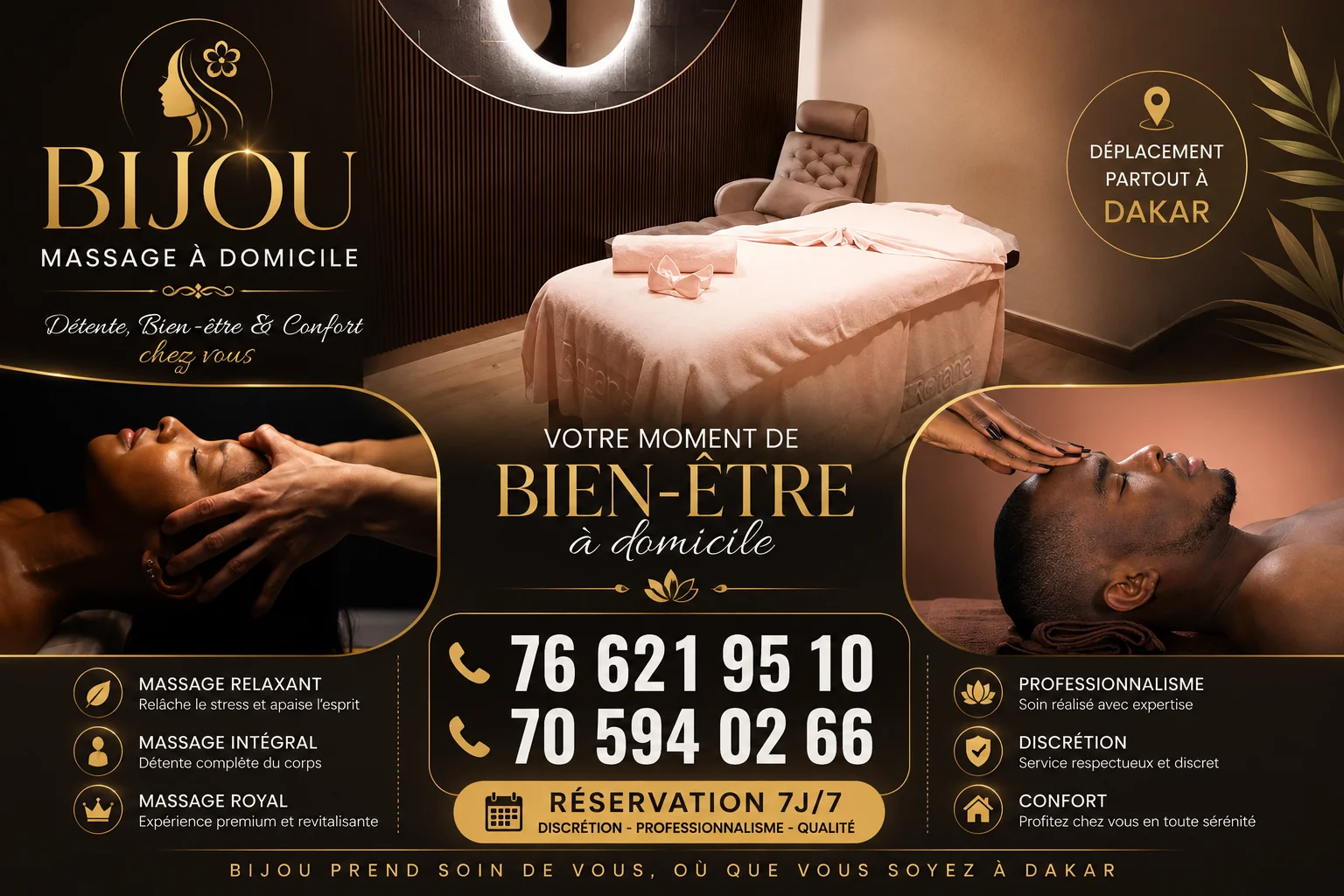 Expérience royal bien-être avec Bijou