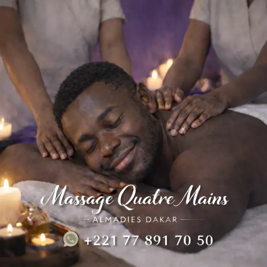 Massage quatre mains aux Almadies au meilleur salon