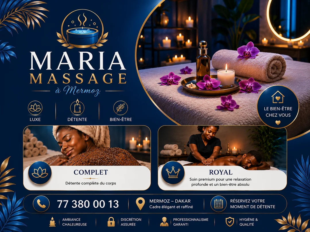 Maria Massage à Mermoz - Salon de massage - Mermoz (Dakar)