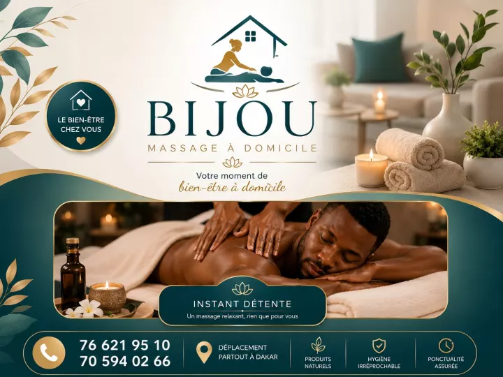 Bijou Massage à Domicile Dakar