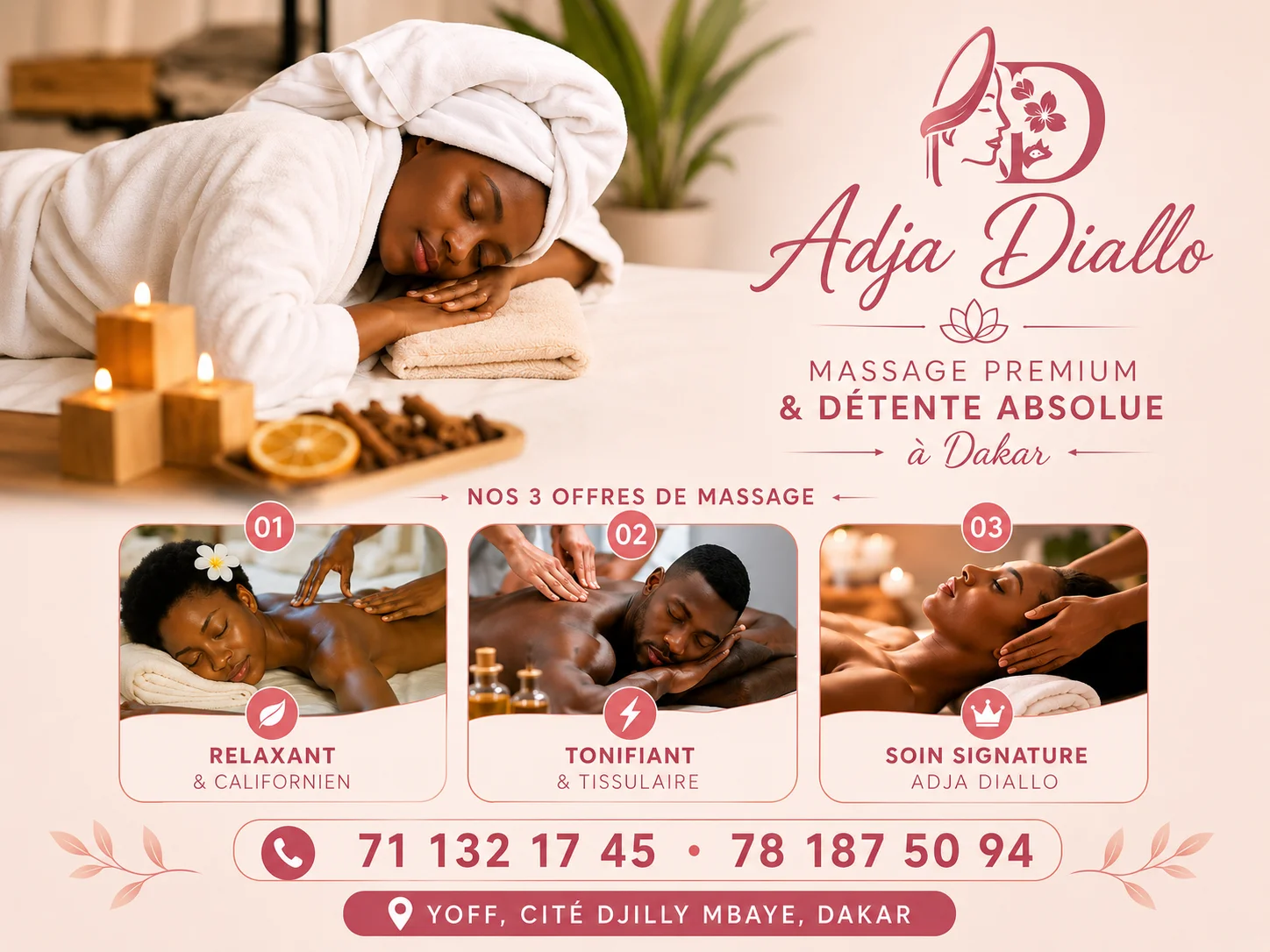 Adja Diallo massage & Bien-être Yoff