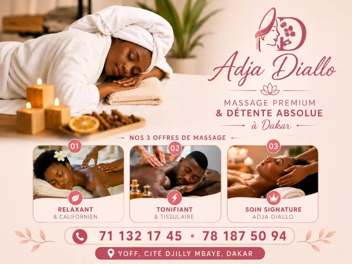 Adja Diallo massage et Bien-être Yoff