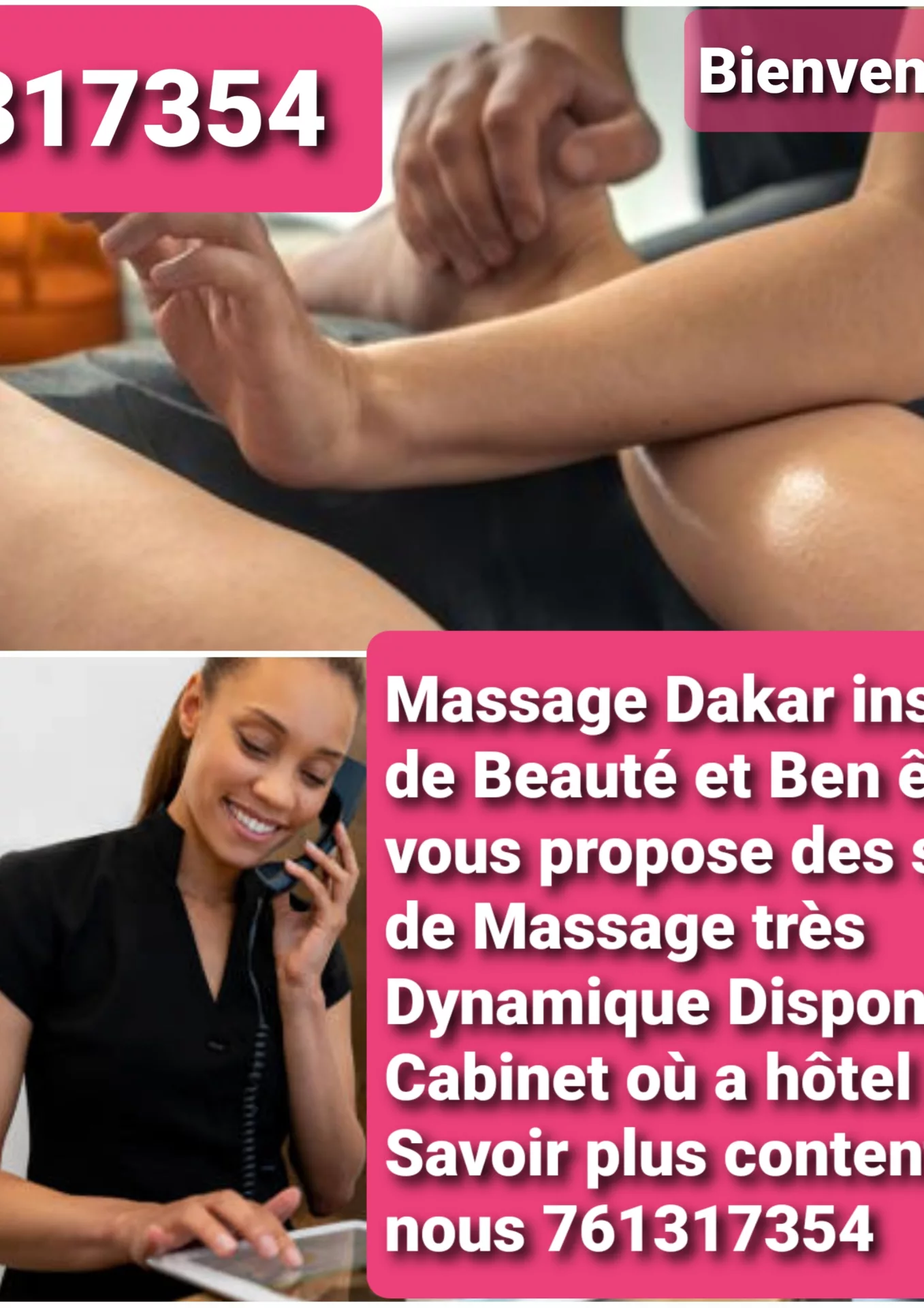 Institut de massage à Dakar