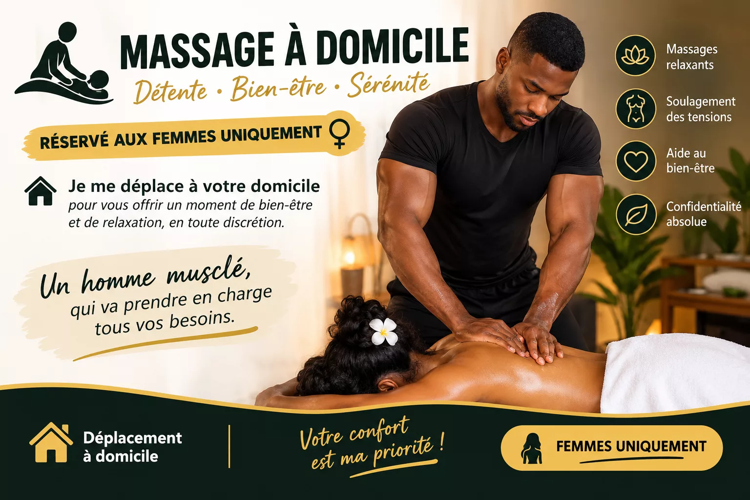 Modou Massage King - Beauté - Ouakam (Dakar)